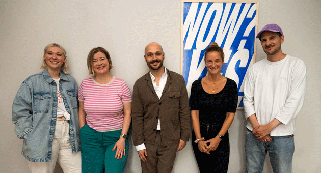 la red entwickelt DACH-Kampagne für Violife - Das Kampagnen-Team vom Hersteller veganer Lebensmittel Violife und der Agentur la red - Foto: la red
