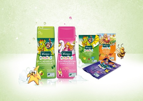 Visid gestaltet Kneipp-Produktrange naturkind -