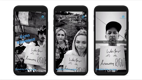 Fynn Kliemann, Visa Vie und Bjrn Beton von Fettes Brot animieren ihre Fans auf Snapchat, sich fr sauberes Trinkwasser einzusetzen (Foto: Snapchat)