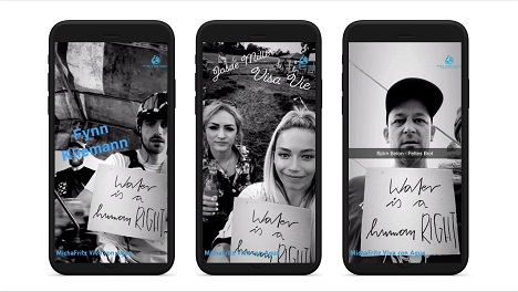 Überground und Headraft setzen sich mit Snapchat-Kampagne für sauberes Trinkwasser ein - Fynn Kliemann, Visa Vie und Björn Beton von Fettes Brot animieren ihre Fans auf Snapchat, sich für sauberes Trinkwasser einzusetzen (Foto: Snapchat)