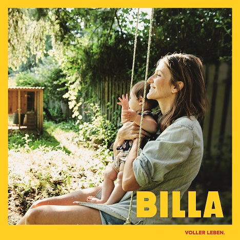 BBDO gewinnt BILLA-Pitch und launcht Erstling - BILLA wirbt ab sofort mit dem Claim 'Voller Leben' (Foto: BILLA)