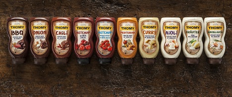 Win Creating Images neue Thomy-Leadagentur - 'Thomy Würzsaucen' im neuen Outfit (Foto: Win Creating Images)