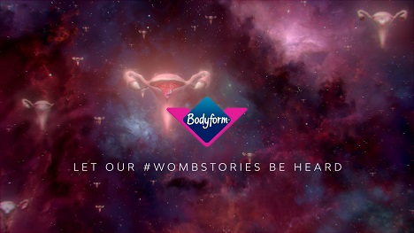 #wombstories: Essity und AMV BBDO brechen mit Tabus rund um Frauengesundheit - #wombstories soll für mehr Offenheit bei Frauengesundheit sorgen. (Bild: AMV BBDO)