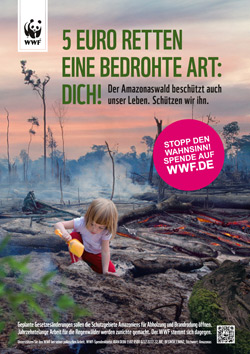 Neue WWF-Kampagne (Foto: FCB)