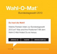 Wahl-o-Mat zur Bundestagswahl ist online -