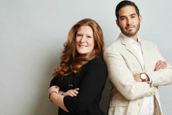 Vanessa Bouwman und Roberto Collazos Garcia, beide Managing Directors