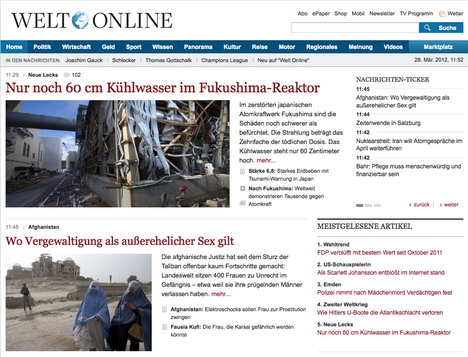 'Welt' und 'Berliner Morgenpost' mit renovierten Online-Angeboten -