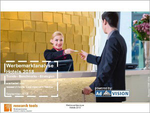 Werbemarkt: Inhabergeführte Hotels investieren mehr als Ketten - Bild: (c) Research Tools