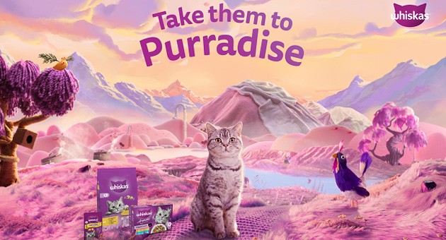 Whiskas startet Millionenkampagne für glückliche Katzen - Whiskas will seiner Markenplattform mit "Purradise" neues Leben einschnurren - Foto: Whiskas/Mars Corp.
