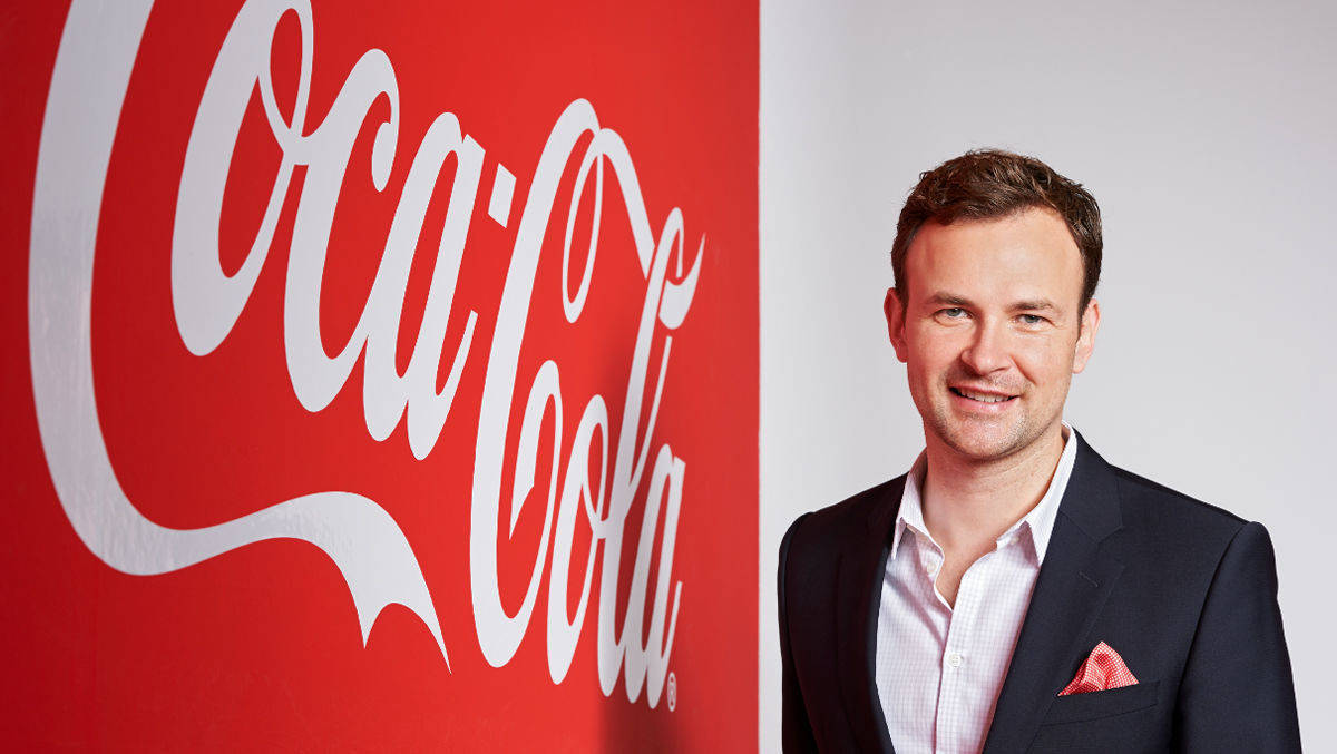 Michael Willeke grt als neuer Marketing-Direktor bei Coca-Cola in Berlin - Foto: Coca-Cola