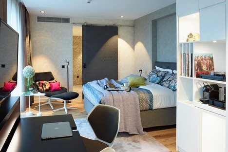 Bauers 'Wohnidee' richtet das Kölner Radisson Blu ein - Eine der drei Suiten im Kölner Radisson Blu, die 'Wohnidee' gestaltet hat (Foto: Bauer)