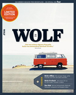 'Wolf', ein Mindstyle-Magazin fr Mnner