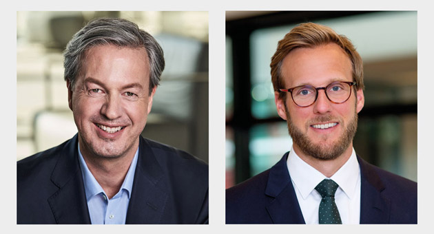 Deutscher Hockey-Bund startet mit weiteren Premium-Partner in die EM - (v.l.) Andreas Arntzen, Vorsitzender der Geschäftsführung des Wort & Bild Verlags, und Niclas Thiel, kaufmännischer Vorstand des Deutschen Hockey-Bundes, schließen Kooperation - Fotos: W&B/Margaretha Olschewski; privat