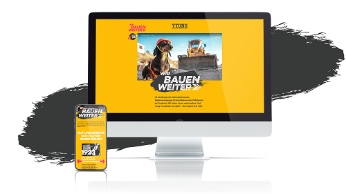 Xella bewirbt Baustoffmarke Ytong mit Digital-Magazin und Kampagne - Xella will seine Marke Ytong mit Digital-Maßnahmen in den Fokus der Bau-Akteure bringen. (Foto: ressourcenmangel)