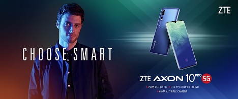 BBDO Düsseldorf begleitet internationale Markteinführung des Smartphone-Herstellers ZTE - Mit dem Slogan 'Choose Smart' rollt BBDO eine Kampagne für ZTE aus (Foto: ZTE)