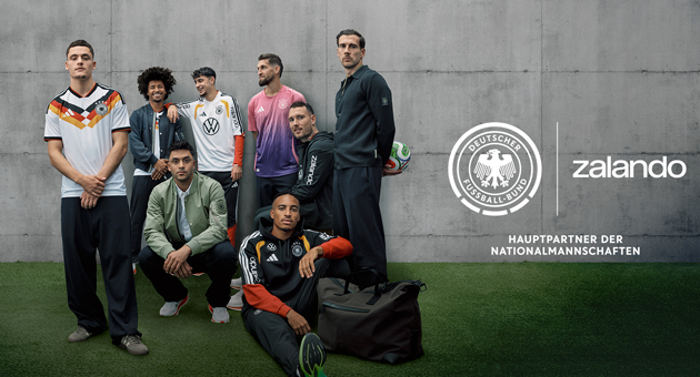Zalando bis 2030 Sponsor des DFB - Zalando und der DFB gehen im November 2025 fünfjährige Partnerschaft ein – Foto: Zalando