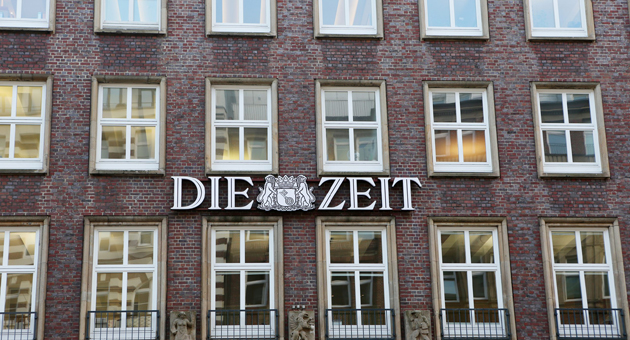 Zeit Verlagsgruppe: Umsatz steigt erneut - Die Zeit Verlagsgruppe verzeichnete dank steigener Digitalabo-Zahlen 2025 ein Umsatz - Foto: Zeit Verlagsgruppe