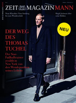 'Zeit Magazin Mann' ist das Cover des Monats September - 'Zeit Magazin Mann' 2/2017