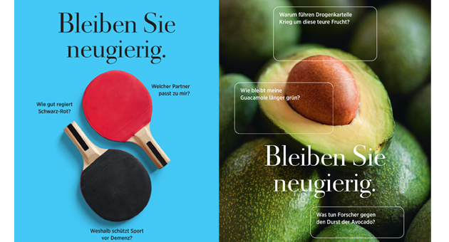 Neue Zeit-Kampagne nimmt Vielfalt der Marke in den Fokus - Eine neue Markenkampagne der Zeit thematisiert die Vielfalt des eigenen Qualitätsjournalismus - Foto: Zeit Verlagsgruppe