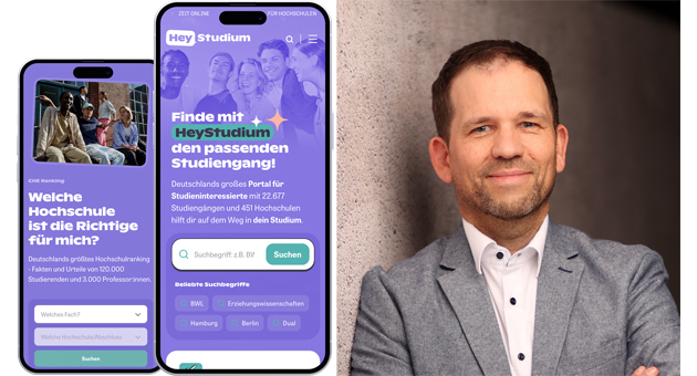 Zeit Verlagsgruppe startet neue Marke für Studienorientierung - Mit der neuen Marke Hey Studium will Dirk Mussenbrock, Director Recruiting- und Talent-Solutions bei Zeit Online, die Studienorientierungsangebote der Zeit Verlagsgruppe vereinheitlichen - Foto: Zeit Verlagsgruppe