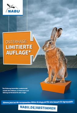 Zum goldenen Hirschen und NABU werben für eine bessere Landwirtschaft - Die NABU-Kampagne wird überwiegend digital ausgesteuert (Foto: ZgH)