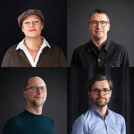 Bundesregierung bestätigt Etathalter - Die ZgH-Kundenverantwortlichen im Uhrzeigersinn: Katja Schnabel, Alexander Lang, Carsten Kaiser und Hendrik Gries - Foto: ZgH