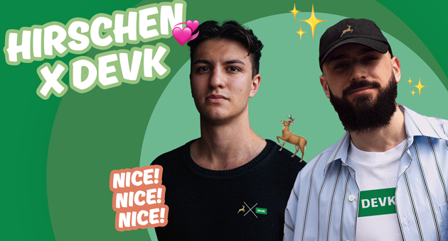 ZgH gewinnt Social- und Influencer-Etat der DEVK - (v.l.) ZgH Valley Director Social-Media und Geschäftsleitungsmitglied Dawid Dudus-Löw und ZgH Valley und Hype Hart Geschäftsführer Jonathan Goutkin - Foto: ZgH
