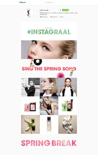 Das neue Instagram Magazin von YSL Beauty trgt den Namen 'Dare & Stage'  (Foto: Razorfish)
