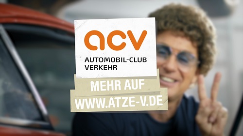 Atze Schröder ist Gesicht der neuen Automobil-Club Verkehr-Kampagne - Atze Schröder spricht für den ACV über Autofahrer-Typen (Foto: Dunckelfeld)
