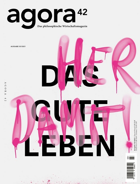 Cover des Monats Juni 2021: 'agora42' setzt sich mit Typo-Titel durch -