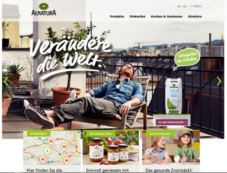 Aperto launcht Alnatura-Webpräsenz für den Schweizer Markt -