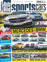 'Auto Bild Sportscars' jetzt mit Augmented Reality-Content - 'Auto Bild Sportscars' mit neuem Content "noch emotionaler" (Cover: Axel Springer)