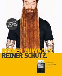 Reinsclassen entwickelt B2B-Markenkampagne für Reiner SCT - Key-Message: Mit dem cyberJack® muss man nicht mehr lange auf die Begleichung von Rechnungen warten (Bild: Reinsclassen)