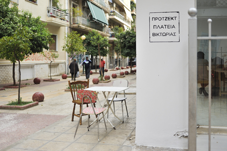 Rick Lowe, Victoria Square Project, 201718, soziale Plastik, documenta 14 in Athen (Foto: Freddie Faulkenberry)