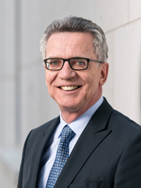 Startschuss für die Initiative kulturelle Integration - Bundesminister des Innern Thomas de Maizière (Foto: Henning Schacht)