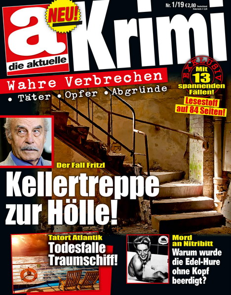 True-Crime-Boom: Funke startet Sonderheft 'die aktuelle Krimi' - 'die aktuelle Krimi' erscheint in einer Druckauflage von 160.000 Exemplaren