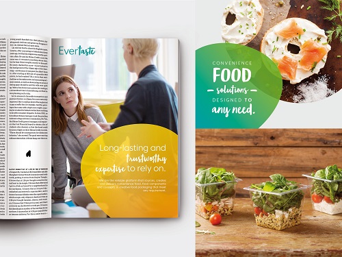 LSG Group und Peter Schmidt Group servieren die neue Marke Evertaste - Neue Marke mit frischem Design: Für die LSG Group-Brand Evertaste gestaltete Peter Schmid Group den ersten Auftritt (Foto: Peter Schmidt Group)