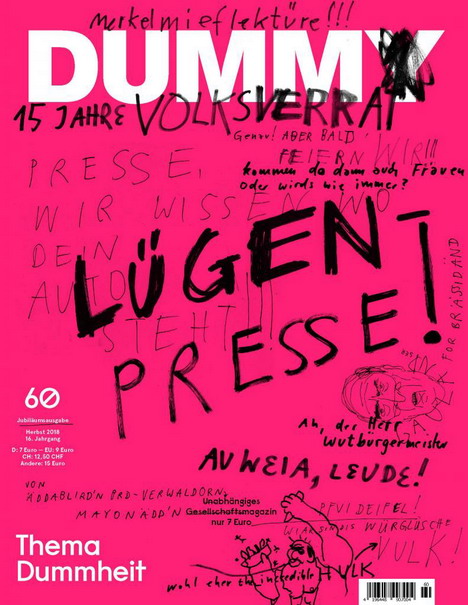 Cover des Monats Oktober: 'Dummy' erteilt der Dummheit eine Lektion -