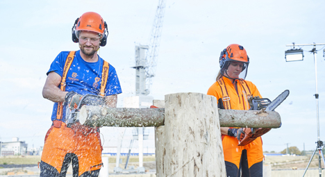 East End holt B2B-Neugeschäft bei Husqvarna - Neben dem Kongressprogramm stellte Husqvarna auch Produktinnovationen vor (Foto: Mike Fuchs Fotografie)