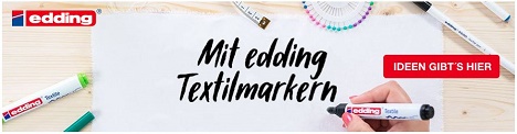 Die Kampagne 'Textiles Gestalten' wird von Bloggern untersttzt (Foto: edding)