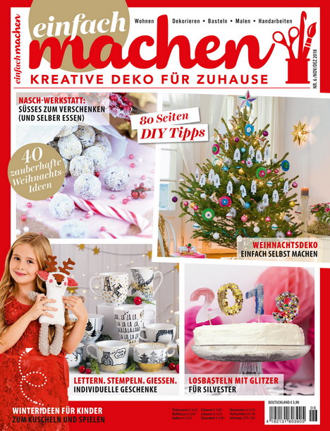 OZ Verlag bringt weiteres DIY-Highlight heraus - 'einfach machen' erscheint alle zwei Monate