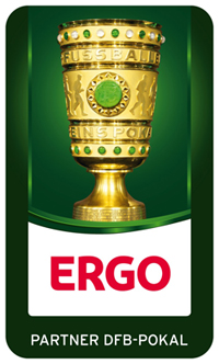 Ergo grüßt als neuer Sponsor beim DFB-Pokal - (Abb.: Ergo)