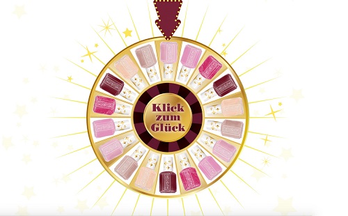 essie und MRM McCann inszenieren retro revival-Kollektion - essie verlost mit einem Glücksrad Nagellackpakete (Foto: McCann)