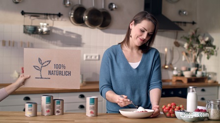 Foodbloggerin Marie ist Testimonial im froogies-TV-Spot (Foto: froogies)
