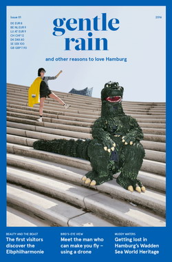 Neues englischsprachiges Hamburg-Magazin mit ungewöhnlichen Geschichten - 'gentle rain' erscheint zweimal im Jahr in einer Auflage von 40.000 Exemplaren