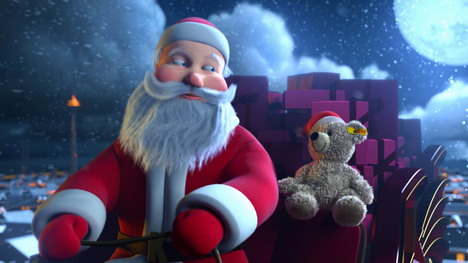 Grey schickt Weihnachtsmann im Karstadt-Spot auf Reisen -