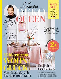 G+J veröffentlicht erste Verkaufszahlen für 'Guidos Deko Queen' - Gruner + Jahr prognostiziert für die Erstausgabe von 'Guidos Deko Queen' eine verkaufte Auflage von 70.000 Exemplaren. (Foto: Gruner + Jahr)