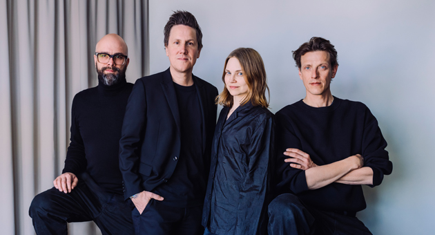 Haebmau beteiligt sich an Wiener Agentur Heroes & Heroines - (v.l.) Markus Bublitz, Clemens Steinmueller, Kira Stachowitsch und Sebastian Warschow – Foto: Jonas Holthaus