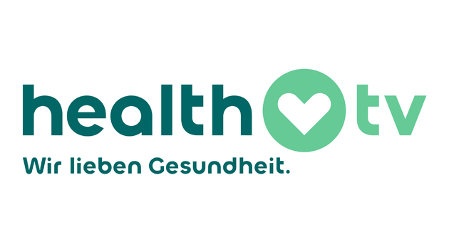 Durch die Kooperation mit Amagi wird health tv zum Smart TV  Logo: health tv