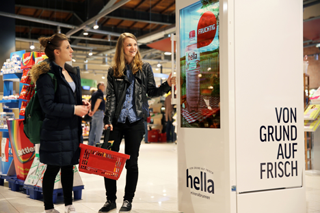 In neun Hamburger Supermrkten ist die neue PoS-Aktion von Hella zu sehen (Foto: pilot)